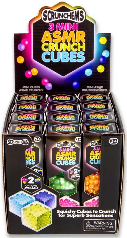 Scrunchems ASMR Pack of 3 Mini Cubes