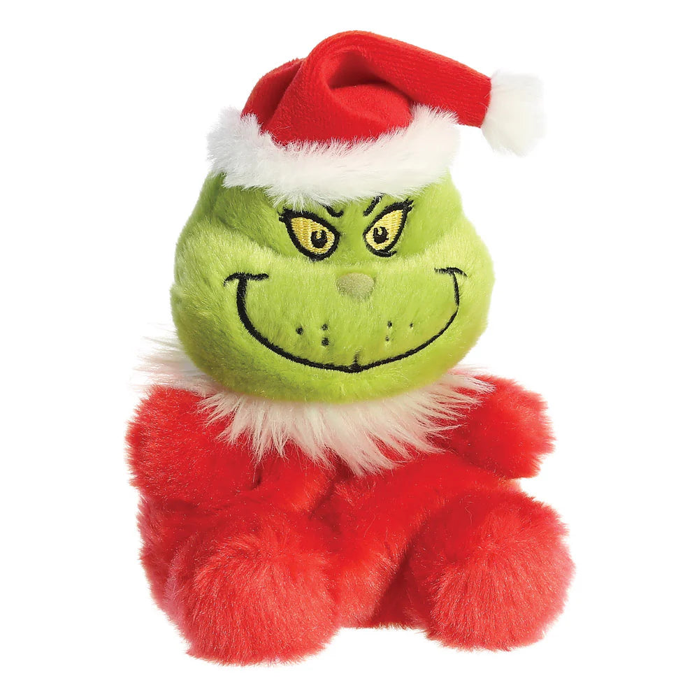Palm Pals Santa Grinch Soft Toy
