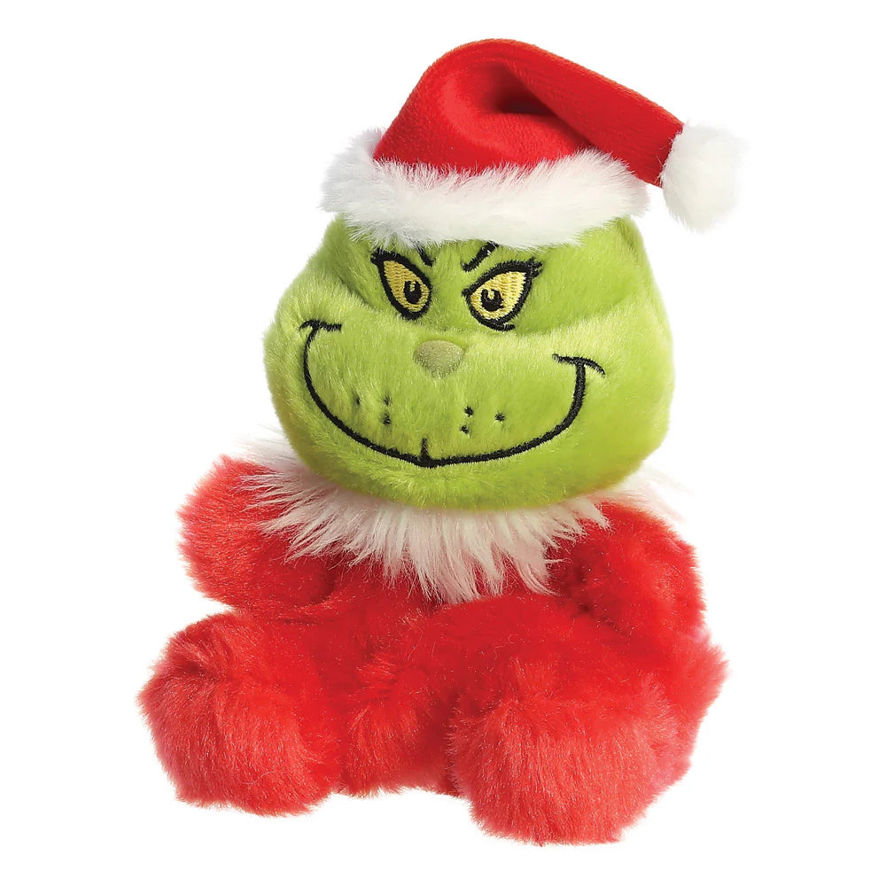 Palm Pals Santa Grinch Soft Toy