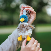 Webster Duck Plush Keyring