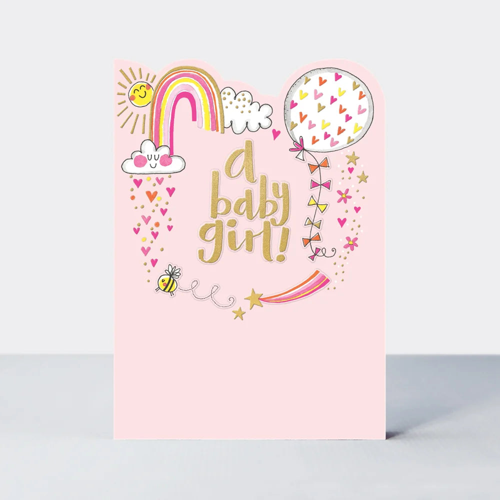Rachel Ellen A Baby girl card