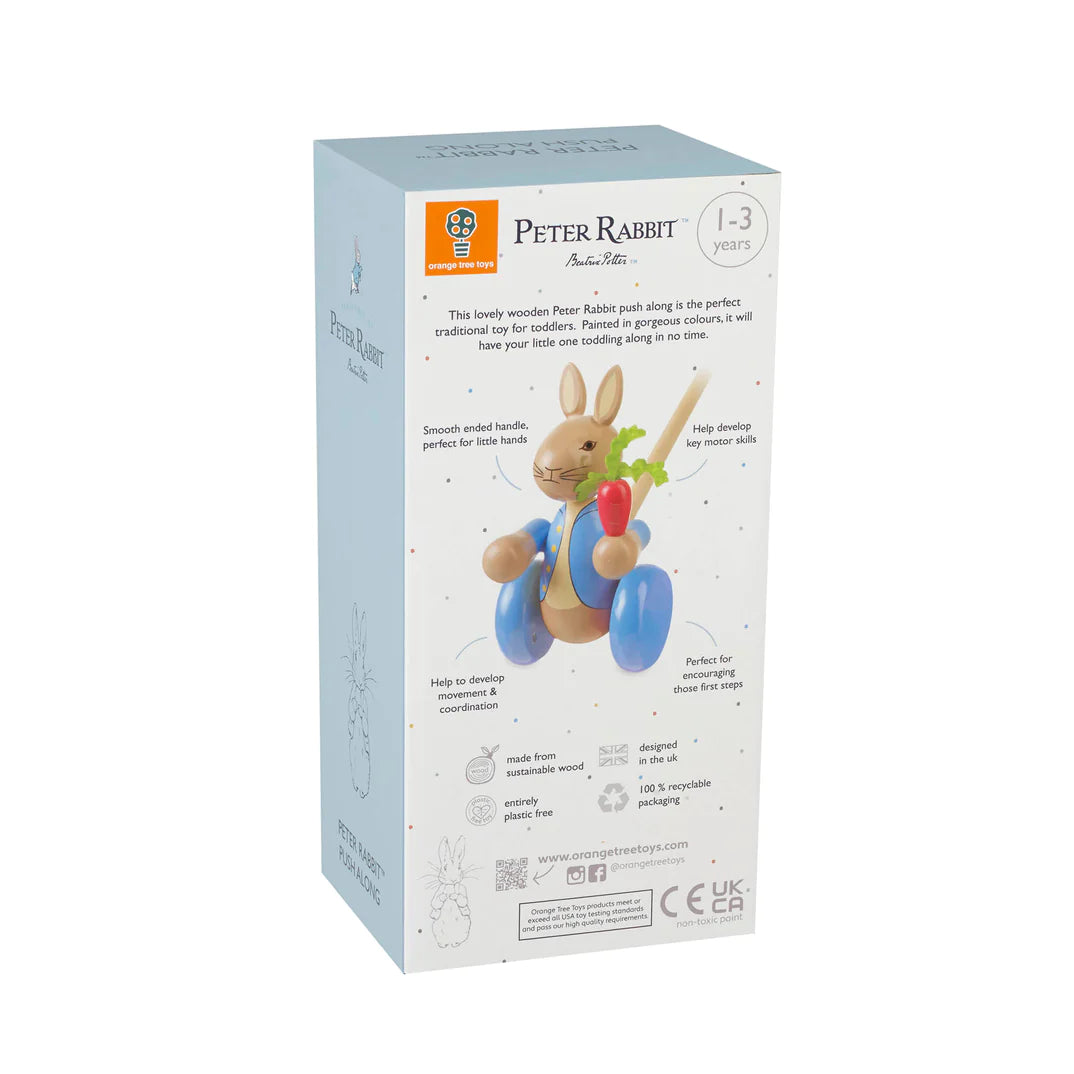 Boxed Peter Rabbit Push along