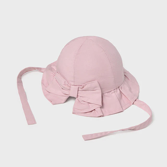 Mayoral Pink Bow Sun Hat