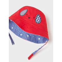 Mayoral Reversible Red/Blue Stars Sun  Hat