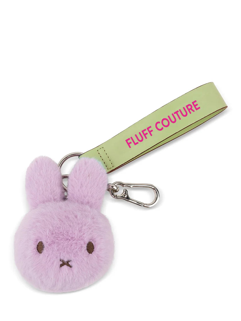 Miffy Fuzzy lilac Bag Charm