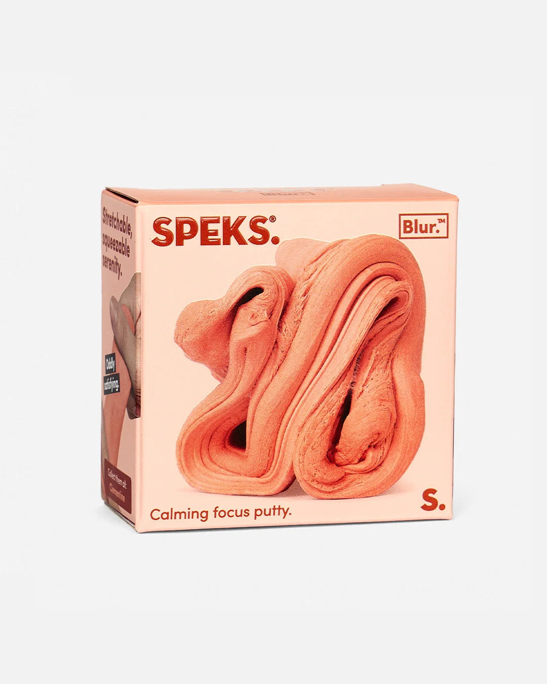 Speks Blur The Calming Focus Putty Clementine