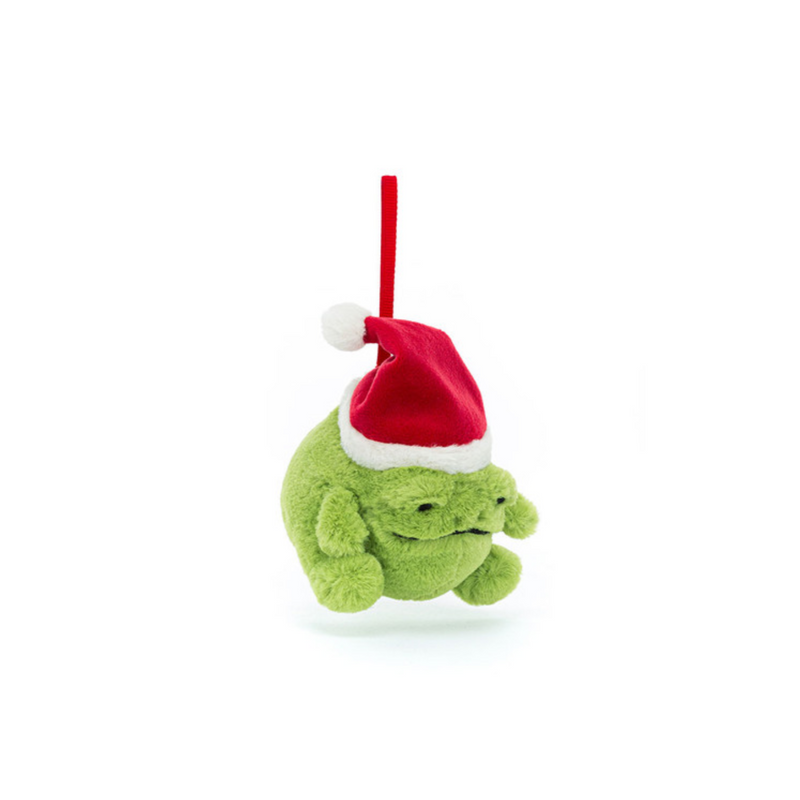 Ricky Rain Frog Christmas Decoration