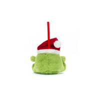 Ricky Rain Frog Christmas Decoration