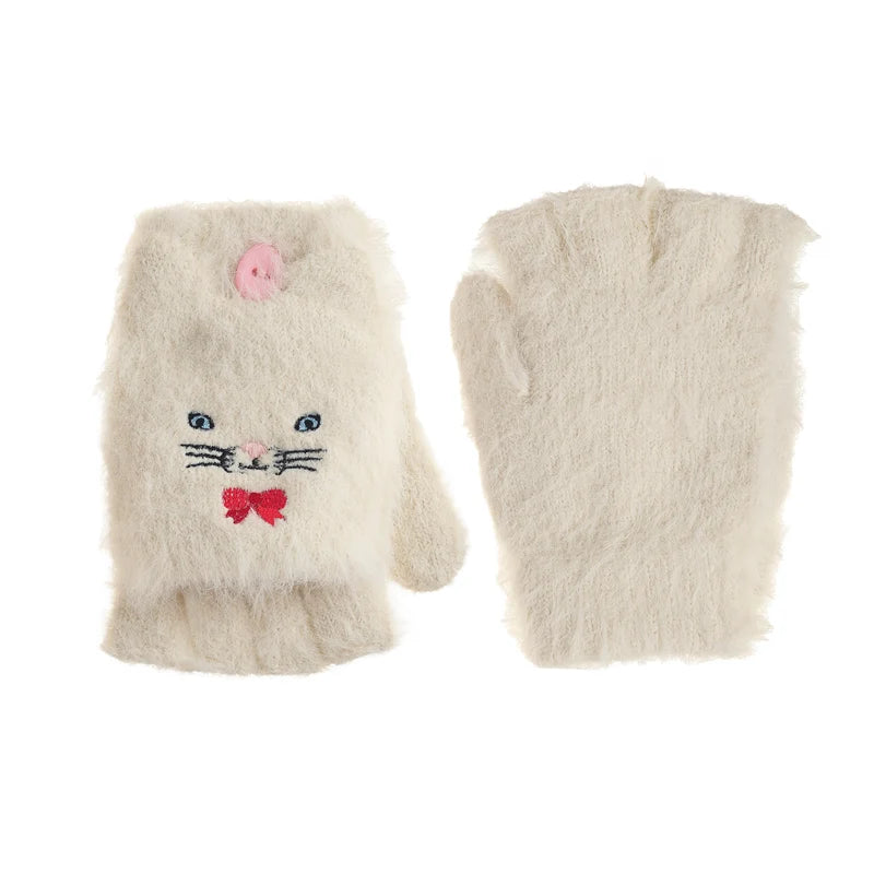 Rockahula Cute Kitten Fluffy Gloves