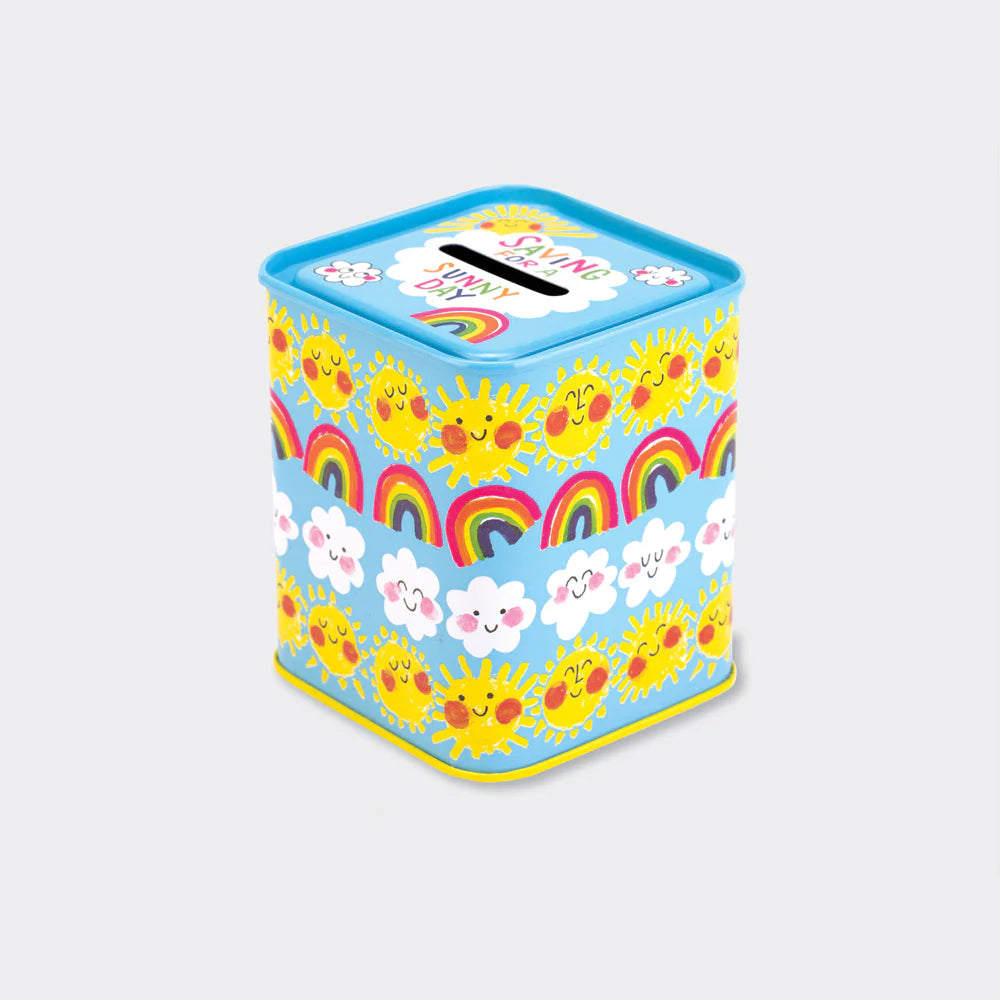 Rachel Ellen Money Box Saving for a Rainy Day