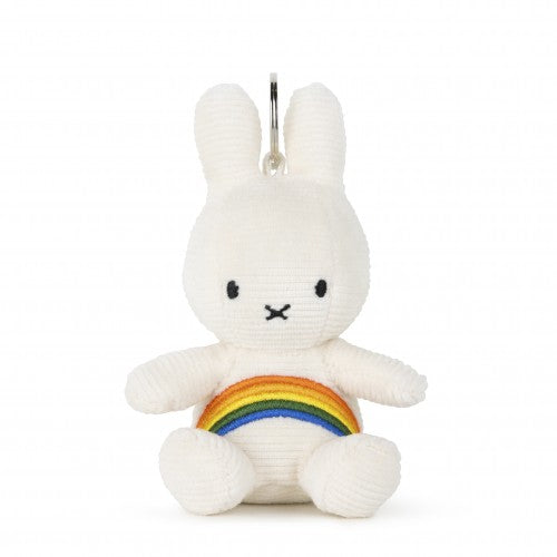 Miffy Corduroy ECO Rainbow White Keyring