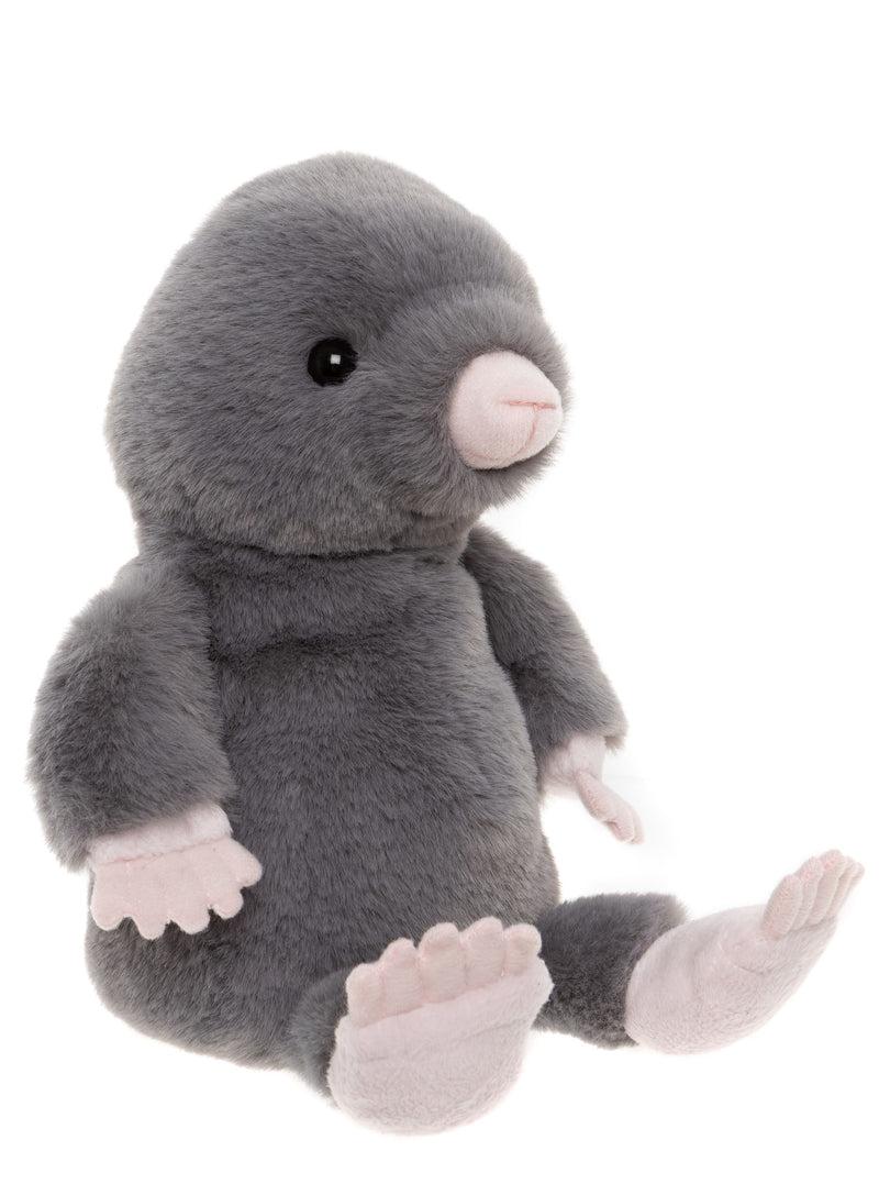Charlie Bears Mula Mole Stone grey