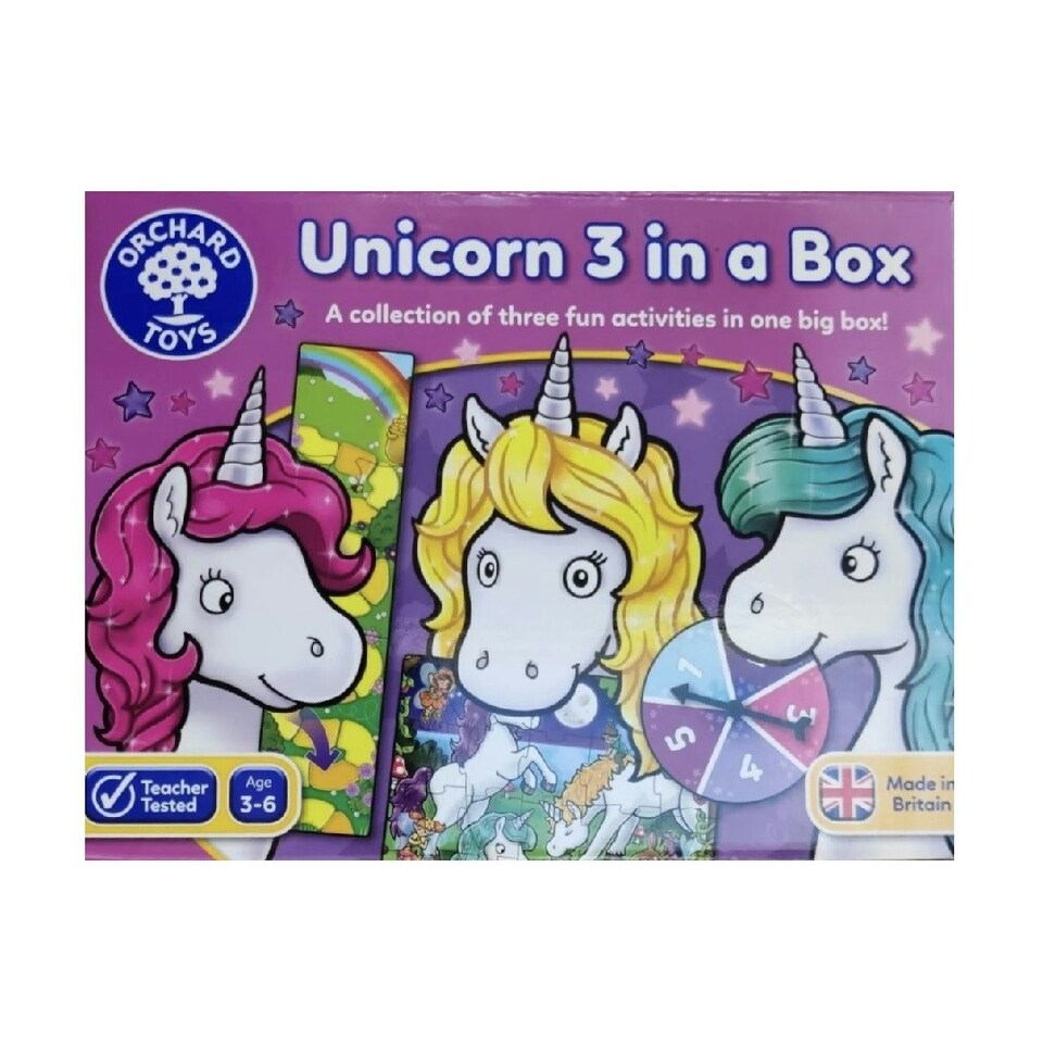 Unicorn Three In a Box