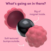 Speks Odds Silicone Magnets Purple Bumps