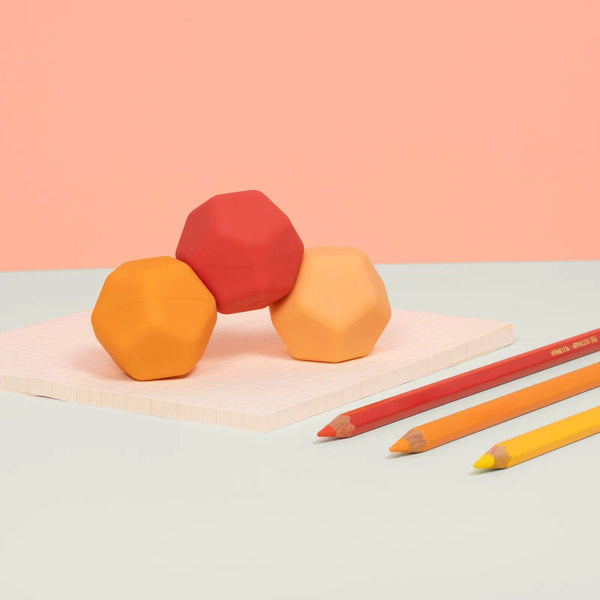Speks Odds Silicone Magnets Orange Planes