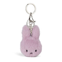 Miffy ECO Fuzzy Lilac Keyring