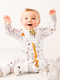 Harry Potter Hedwig Zip-Up Romper