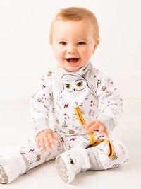 Harry Potter Hedwig Zip-Up Romper