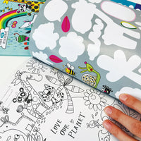 Rachel Ellen Sticker Scene Love Our Planet