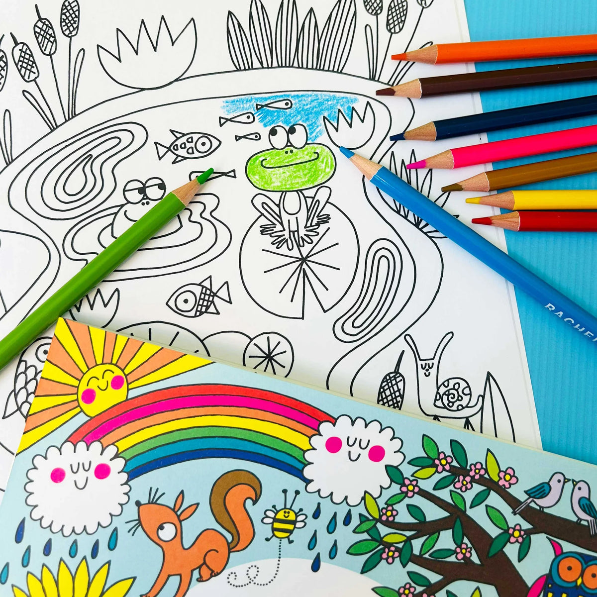 Rachel Ellen Nature Trail Colouring Book