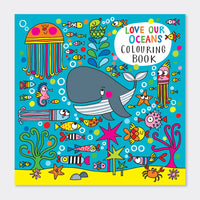 Rachel Ellen Ocean Colouring Book