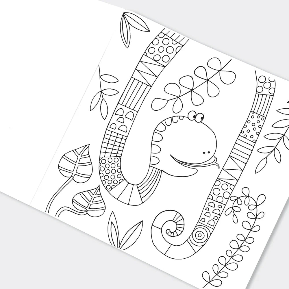 Rachel Ellen Jungle Colouring Book