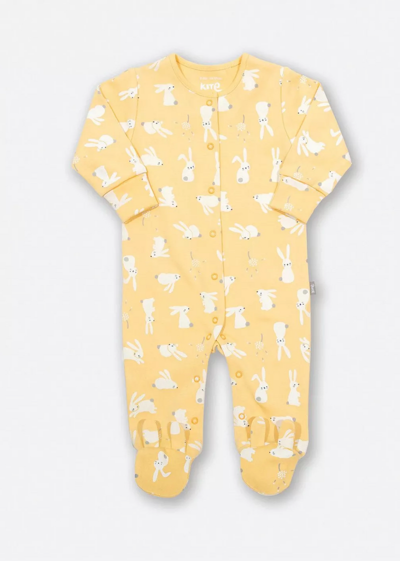 Kite Yellow Bunny Sleepsuit