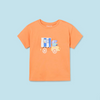 Mayoral Interactive Orange Short Sleeve T-shirt