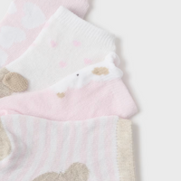 Mayoral 4pc Pink Socks