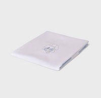 Mayoral Baby Blue Embroidered Bunny Blanket
