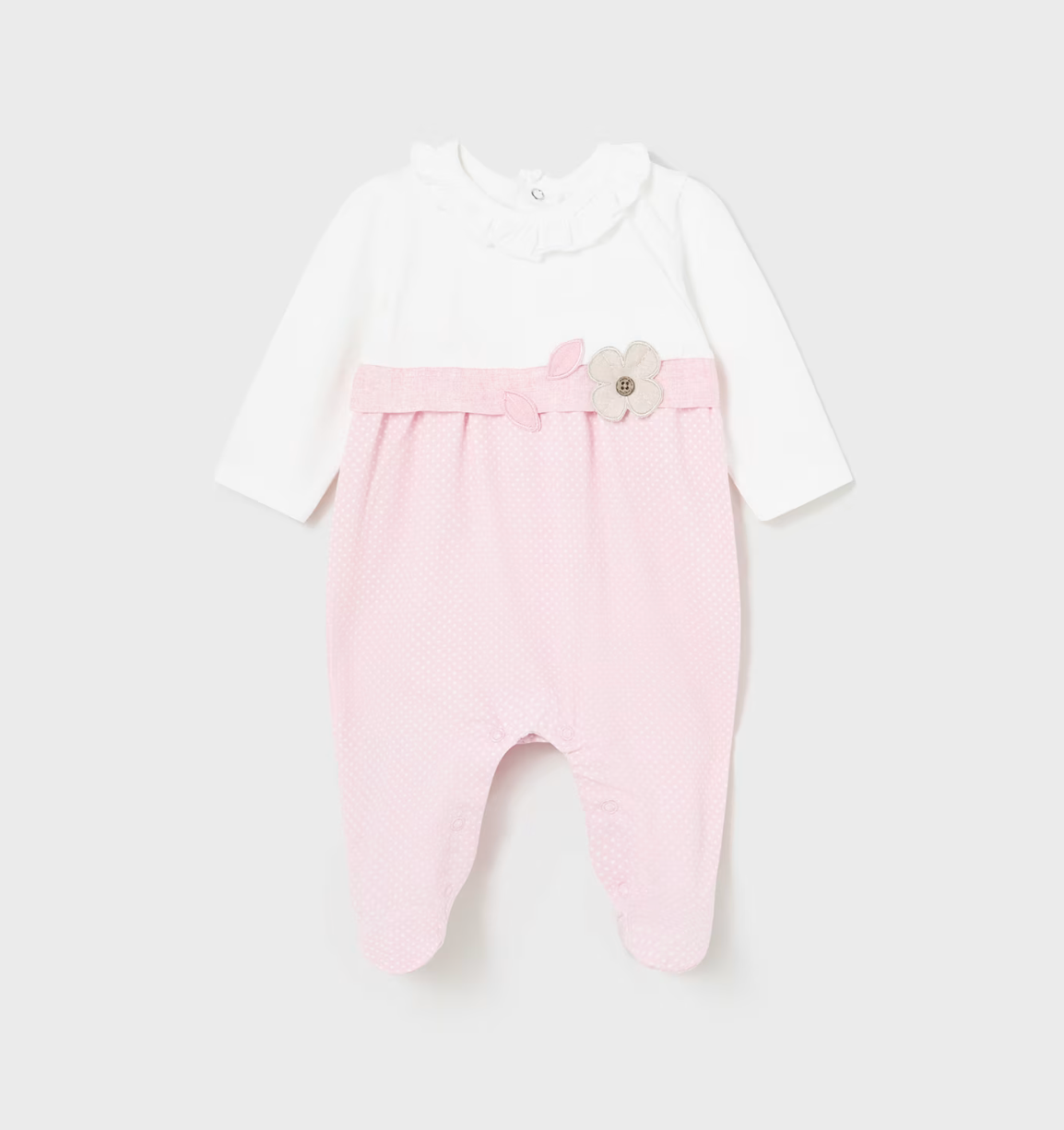 Mayoral Sleepsuits Pink Picnic Basket/Pink Flower Sleepsuits