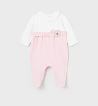 Mayoral Sleepsuits Pink Picnic Basket/Pink Flower Sleepsuits
