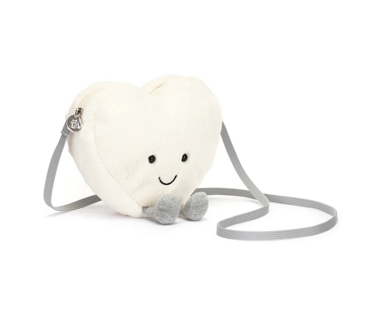 Amuseable Cream Heart Bag