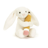 Bashful Bunny With Pencil
