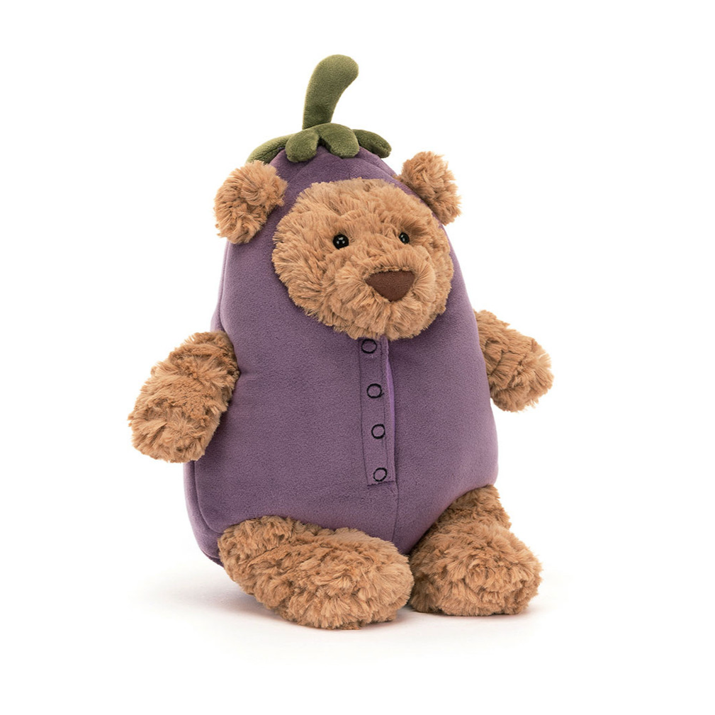 Bartholomew Bear Aubergine
