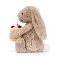 Bashful Beige Bunny Birthday Cake - max 1 per customer