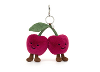 Amuseables Cherries Bag Charm - max 1 per customer