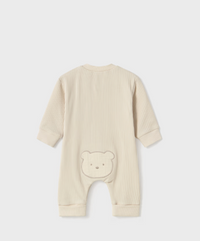 Mayoral Beige Teddy Romper