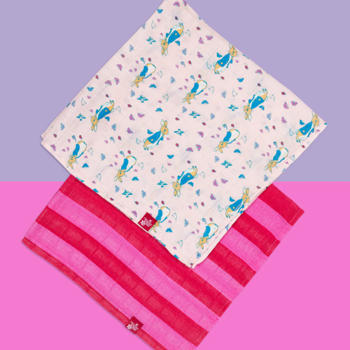 Peter Rabbit Love Summer Muslin Squares