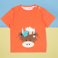 Bonnie Highland Cow Tee