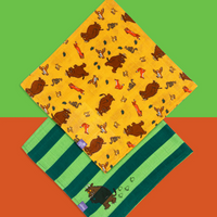 Gruffalo Muslin Squares
