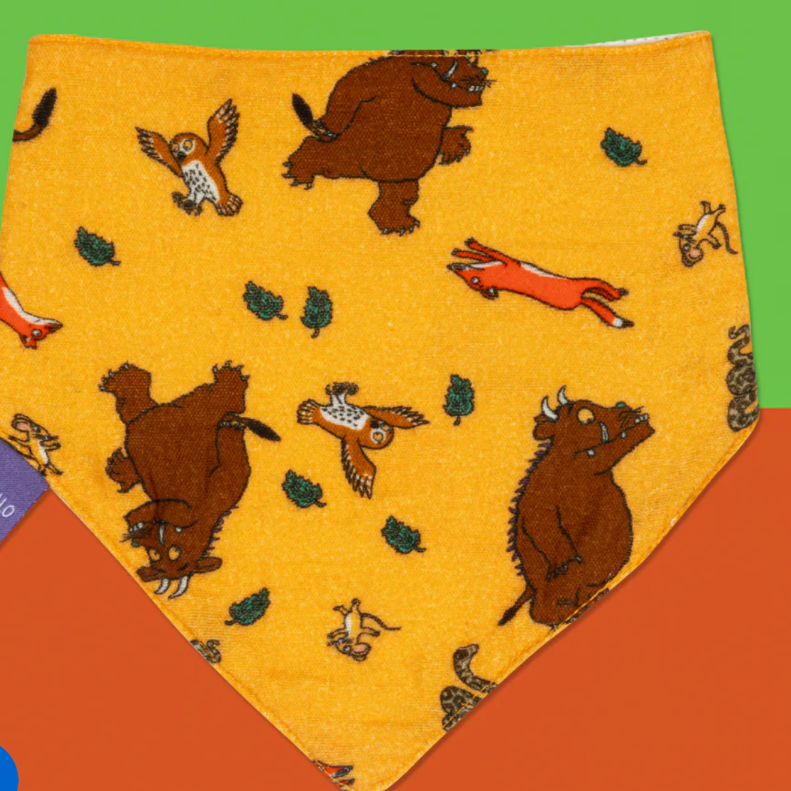 Gruffalo Ready To Play Muslin Bib