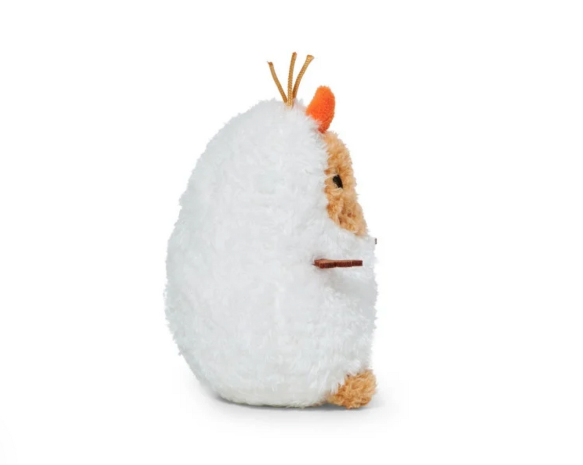 Snowman Ricespud Mini Sitting Plush Toy