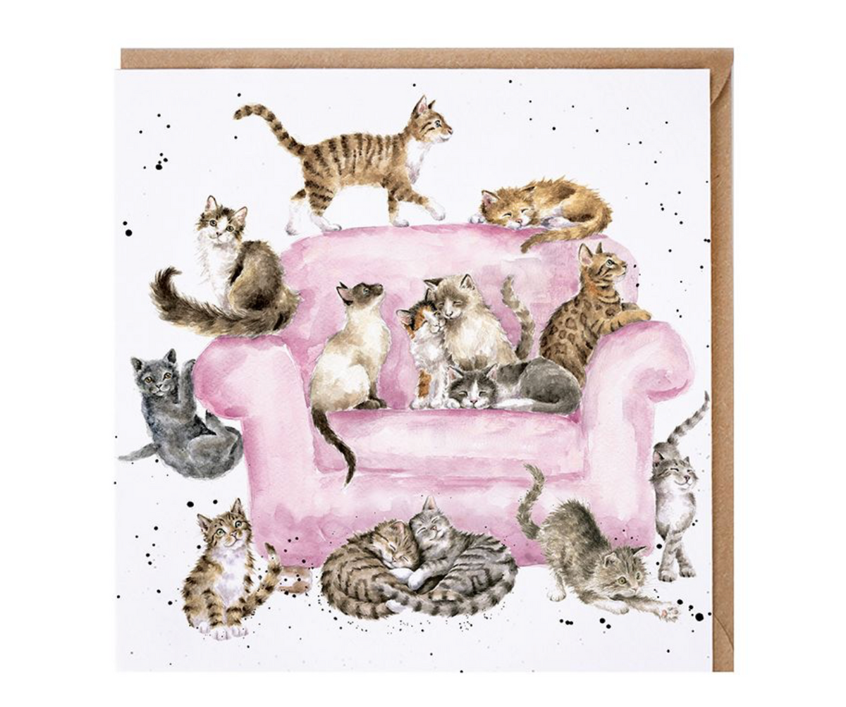 Wrendale Cattitude Cats Card