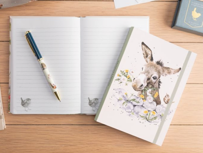 Wrendale Fine and Dandy Donkey Flexi Notebook