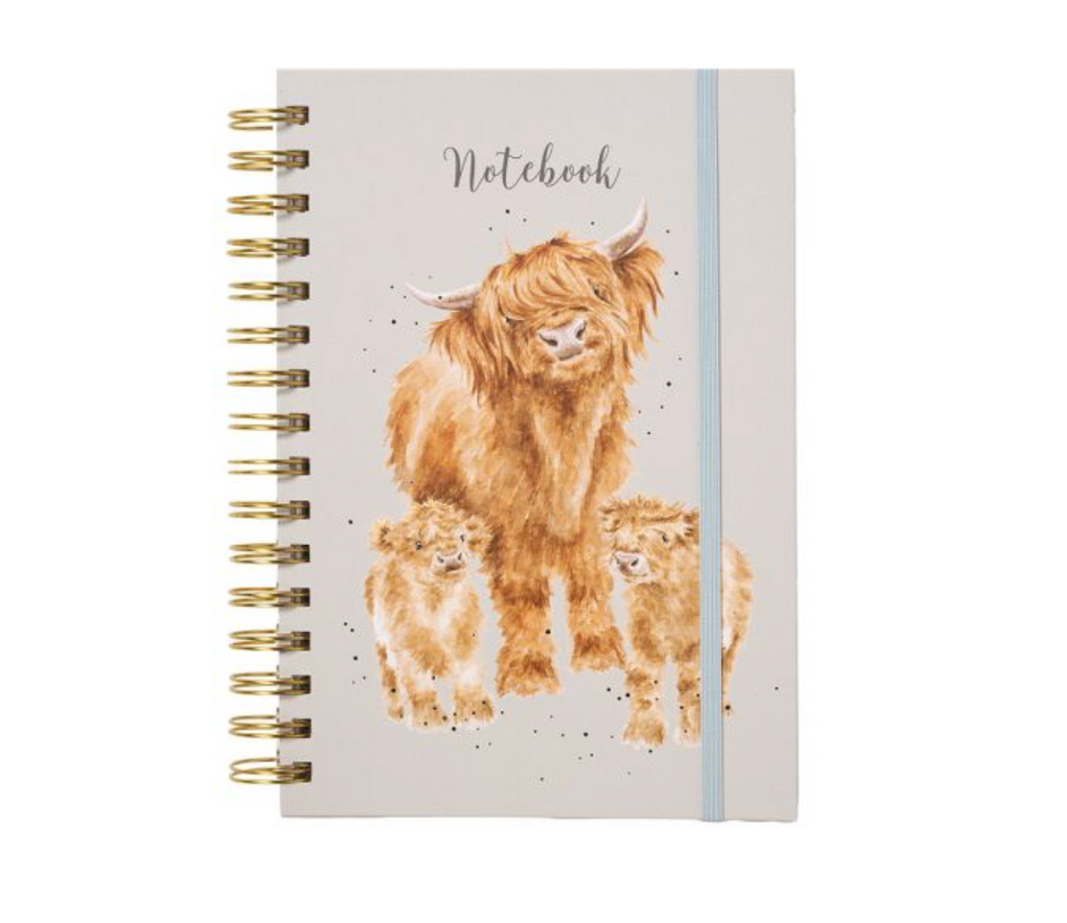 Wrendale Highland Coo Cow Notebook
