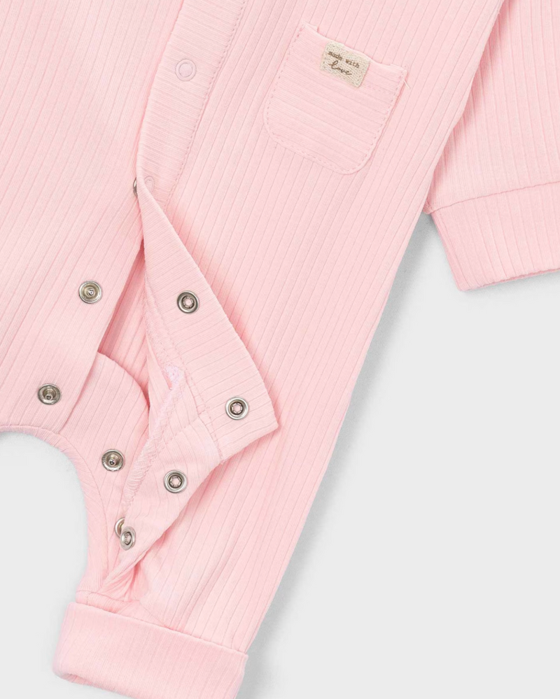 Mayoral Pink Swan Romper