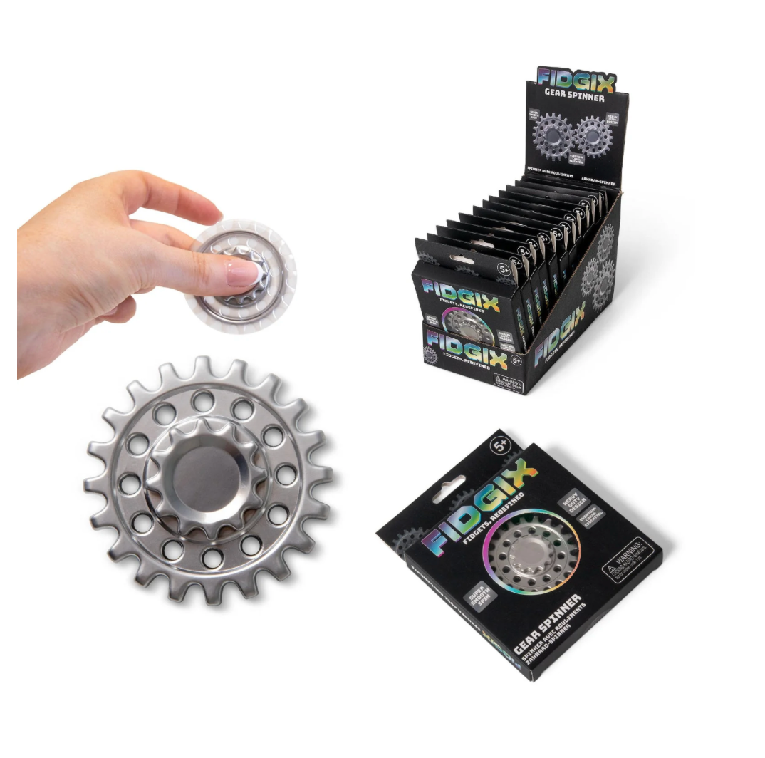 Fidgix Gear Spinner