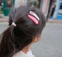 Rockahula Cherry Dreams Fabric Clip Set