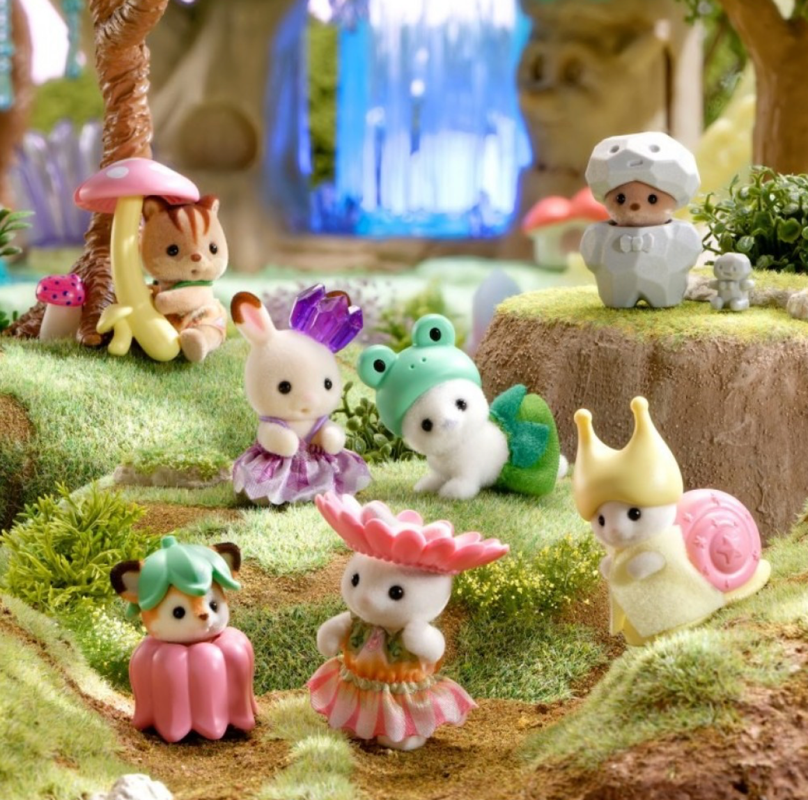 Slyvanian Families Baby Colourful Bunnies Costume Series